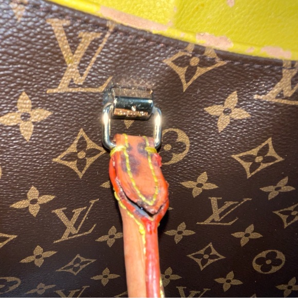 Louis Vuitton Monogram Pallas Tote Bag Crossbody Hand - Picture 9 of 16